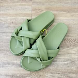 Silent D Helena Sandal Green Women’s Size 10